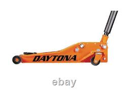 DAYTONA Heavy Duty Steel 3 Ton Low Profile Professional Floor Jack with Rapid Pump