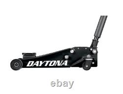 DAYTONA Heavy Duty Steel 3 Ton Professional Rapid Pump Floor Jack Rust Resistant