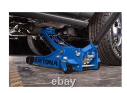 DAYTONA Heavy Duty Steel 4 ton Professional Hydraulic Floor Jack with RAPID PUMP