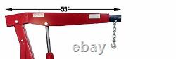 Dragway Tools 3 Ton 6000 LB Heavy Duty Engine Hoist Cherry Picker Shop Crane