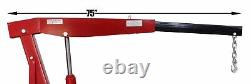 Dragway Tools 3 Ton 6000 LB Heavy Duty Engine Hoist Cherry Picker Shop Crane
