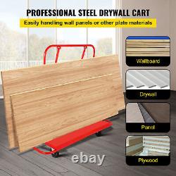 Drywall Sheet Carts with 2200 lbs/1 Ton Load Heavy Duty Plasterboard Trolley