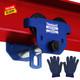 Dual Wheels Beam Trolley 3 Ton Heavy Duty 6600lbs Capacity Push Manual Trolley H