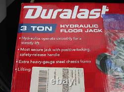 DuralastHeavy Duty 3 Ton Floor Jack NEW IN BOX
