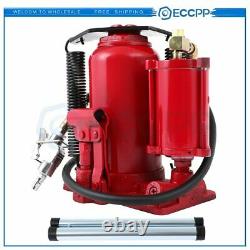 ECCPP 20Ton Air Hydraulic Bottle Jack Pneumatic For Heavy Duty Auto Truck Repair