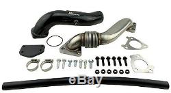 EGR Delete Intake Kit & Turbo Exhaust Manifold Up Pipe 04-05 LLY 6.6L V8 Diesel
