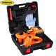 Electric Hydraulic Car Floor Jack 5 Ton 12v With Impact Wrench &tire Inflator Pump