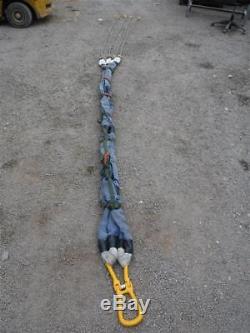 Ex MOD Gunnebo 11 Ton 4 Way Lifting Strap & Chain Container Lift HEAVY DUTY