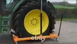Farm Tractor / Combine 1.5 Ton Heavy Duty Portable Wheel Dolly 38 86 Tire