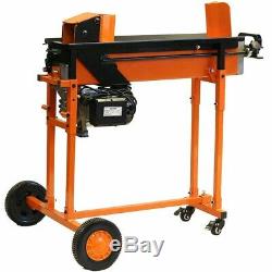 Fast Heavy Duty Electric Log Splitter 8 Ton Hydraulic Wood Timber Cutter Stand+