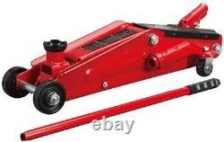 Floor Jack Ton 3 Hydraulic Heavy Duty Steel handle Trolley Profile Lift and Cas