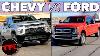 Ford Vs Chevy Mpg Verdict Here S How The F 250 7 3l V8 Compares To The Silverado V8 Towing U0026 Not