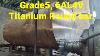 Grade 5 6al4v Titanium Round Bar Heavy Machining