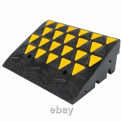 Guardian Heavy Duty Curb Ramp 30 ton All-Weather Reflective Solid Rubber KR45R