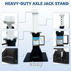 HKTE 14 Ton Heavy Duty Jack Stands with Locking Pins, 28000lbs Capacity, 2 Pack