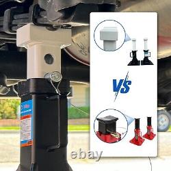 HKTE 14 Ton Heavy Duty Jack Stands with Locking Pins, 28000lbs Capacity, 2 Pack