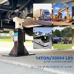 HKTE 14 Ton Heavy Duty Jack Stands with Locking Pins, 28000lbs Capacity, 2 Pack