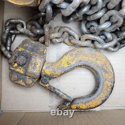 Harrington 1.5 Ton LB015 Lever Chain Hoist Winch 3000 lbs 10' Lift