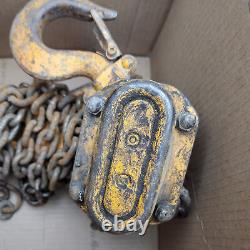 Harrington 1.5 Ton LB015 Lever Chain Hoist Winch 3000 lbs 10' Lift