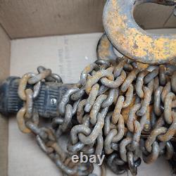 Harrington 1.5 Ton LB015 Lever Chain Hoist Winch 3000 lbs 10' Lift