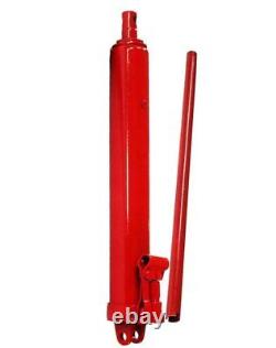 Heavy Duty 12 Ton Stroke Hydraulic Long Ram Jack Ram Jack Engine Lift Crane w