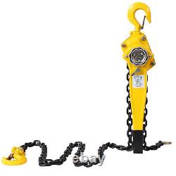 Heavy Duty 1.5 Ton Lever Chain Hoist 20FT Lift Puller with Hooks 3300LBS