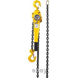 Heavy Duty 1.5 Ton Lever Chain Hoist 20FT Lift Puller with Hooks 3300LBS