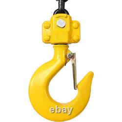 Heavy Duty 1.5 Ton Lever Chain Hoist 20FT Lift Puller with Hooks 3300LBS