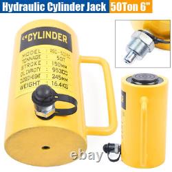 Heavy Duty 20Ton 50 Ton Hydraulic Cylinder Jack 4- 6 Stroke Single Acting Jack