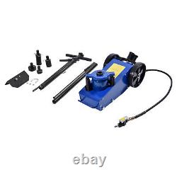 Heavy Duty 22 Ton Air Hydraulic Floor Jack Wheels Lift Truck Shop Equipment