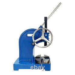 Heavy Duty 2 Ton Manual Ratcheting Press Hand Arbor Press Mandrel Press