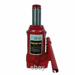 Heavy Duty 32 Ton Hydraulic Bottle Jack Automotive Shop Equipment Car Truck