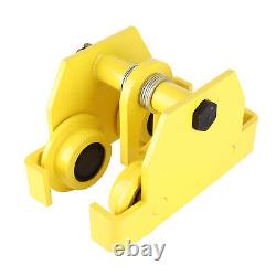 Heavy Duty 3 Ton Capacity Manual Trolley For Crane Lifting Hoisting BUN