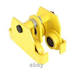 Heavy Duty 3 Ton Capacity Manual Trolley For Crane Lifting Hoisting BUN