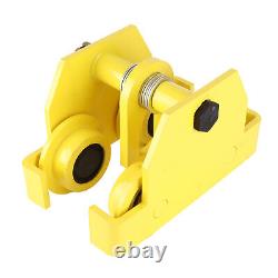 Heavy Duty 3 Ton Capacity Manual Trolley For Crane Lifting Hoisting BUN