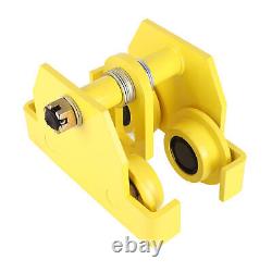 Heavy Duty 3 Ton Capacity Manual Trolley For Crane Lifting Hoisting BUN