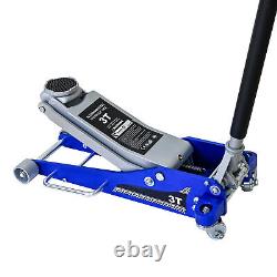 Heavy-Duty 3 Ton Racing Jack, Aluminum Construction, Portable with Side Handle