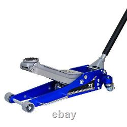 Heavy-Duty 3 Ton Racing Jack, Aluminum Construction, Portable with Side Handle