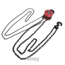 Heavy Duty 5TON Chain Block Hoist Manual Hand Ratchet Winch Lift Pull Lever