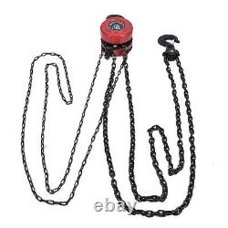 Heavy Duty 5TON Chain Block Hoist Manual Hand Ratchet Winch Lift Pull Lever