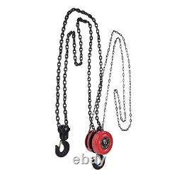 Heavy Duty 5TON Chain Block Hoist Manual Hand Ratchet Winch Lift Pull Lever
