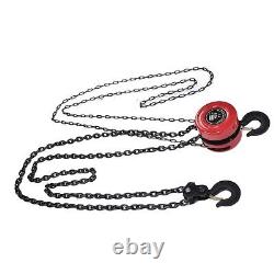 Heavy Duty 5TON Chain Block Hoist Manual Hand Ratchet Winch Lift Pull Lever