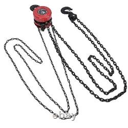 Heavy Duty 5TON Chain Block Hoist Manual Hand Ratchet Winch Lift Pull Lever