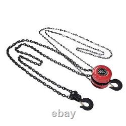 Heavy Duty 5TON Chain Block Hoist Manual Hand Ratchet Winch Lift Pull Lever
