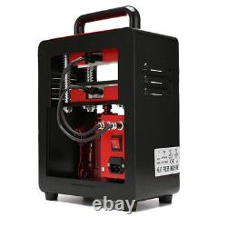 Heavy Duty 5 Ton Hydraulic Heat Press Machine Dual Heating Plated 2.44.7
