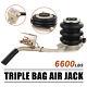 Heavy Duty 6600lbs Triple Bag Air Jack 3 Ton Lift Jack Pneumatic Jack Jack Stand