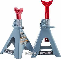 Heavy Duty 6 Ton Jack Stands Pair Double Locking Pins SUV Truck Jeep Safe Lift