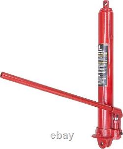 Heavy-Duty 8 Ton Hydraulic Long Ram with 44.13 Lift Height Great for Shops