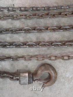 Heavy Duty Budgit 2 Ton Manual Chain Hoist 100' of chain total Model 503039