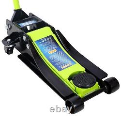 Heavy-Duty Dual Piston 3.5Ton Low Profile Steel Racing Floor Jack Hydraulic Jack